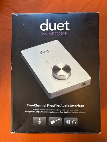Duet apogee firewire audio - duet, by