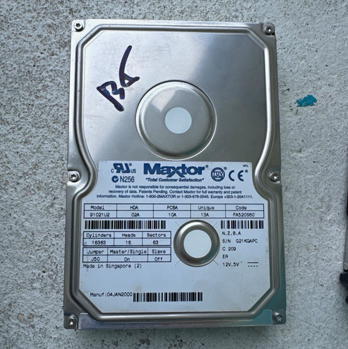 Maxtor diamondmax 3 - maxtor, 3.5"