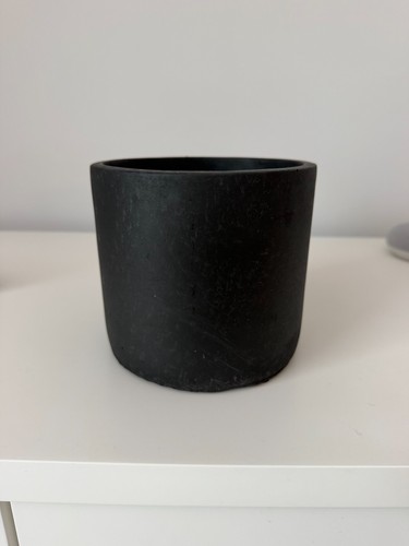 Concrete plant pot 13cm - concrete,