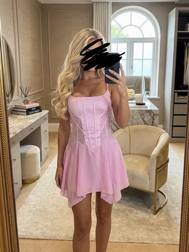 Polly pink corset mini - oh,