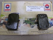 HILLMAN, SINGER, SUNBEAM- IMP, CHAMOIS, STILETTO - Pedal rubbers set PAIR- PR843
