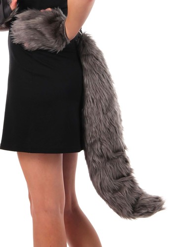 Deluxe oversized wolf tail - wolf,