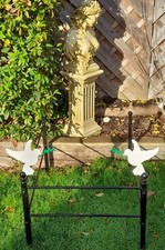 Be Spoke Grave Surround / Memorial Fence Doves British Made (Made to order)