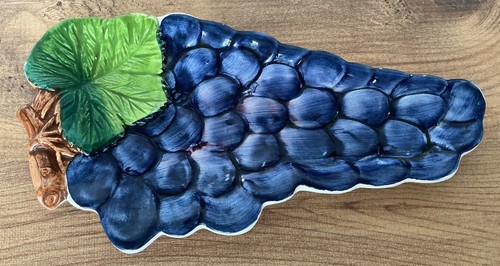 Hand painted italian grape - painted,