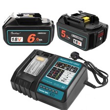 18V 5Ah/6Ah For Makita LXT Lithium-ion Battery OR Charger BL1830 BL1815 BL1850