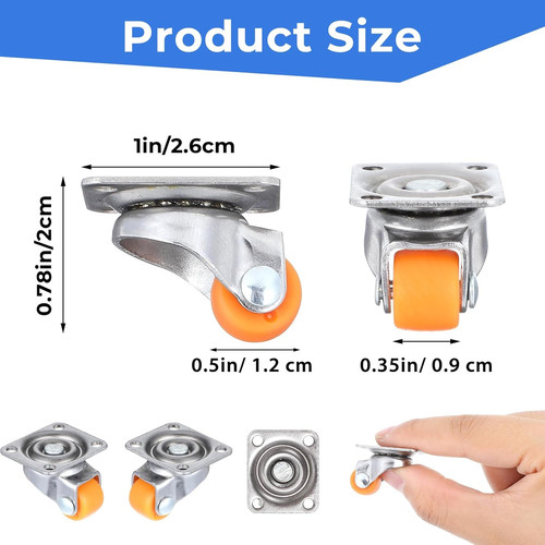 Small caster wheels pcs - caster,