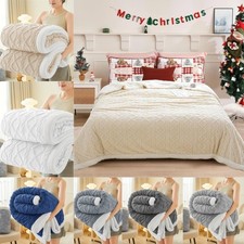 Luxury Heavy Sherpa Blanket