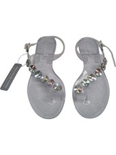 Holster Rainbow Clear Jelly Sandals UK 8 with Gem Accents Size 41