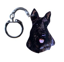 Scottish Terrier Keyring -