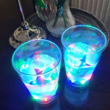 LED Light Up Drinking Glass
