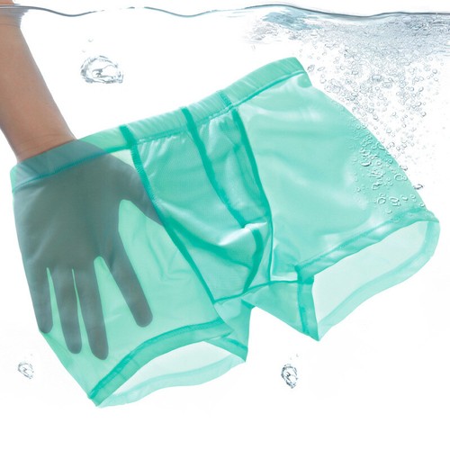 Sexy mens sheer see - see, through