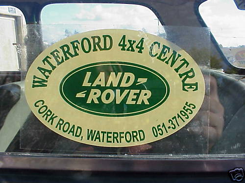 Land rover sticker from - rover,