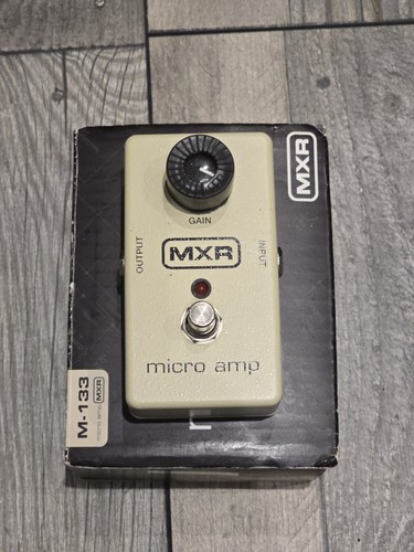 Mxr micro amp electric - mxr,