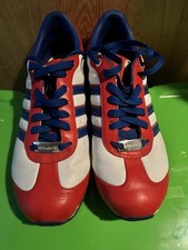 Rare Adidas Attitude Vintage Dominican Republic Trainers Size 8.5 Good Condition