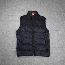 Nike Puffer Gilet Mens Medium Black Goose Down Body Warmer Vest