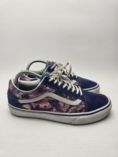 VansOld Skool Paint Purple Low Top Trainers UK Size 6