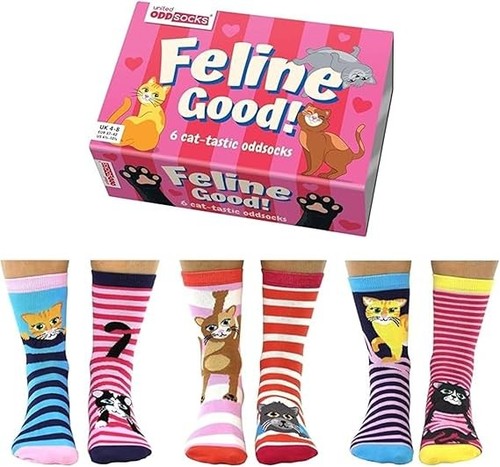 United oddsocks feline good - -,