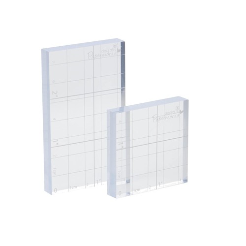 Clear acrylic stamp - clear, set