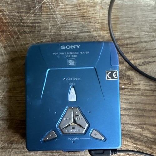 Sony e33 portable minidisc - sony, mz-e33