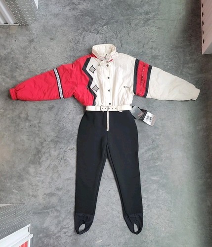 1980s tyrolia ski suit womens - ski,