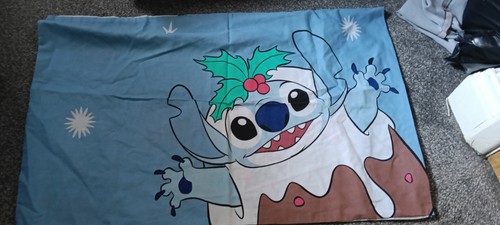 Stitch christmas bedding - christmas, king