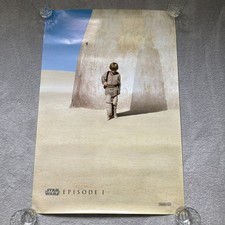 Star Wars Episode I The Phantom Menace Original Teaser Movie Poster 27 x 40 1999