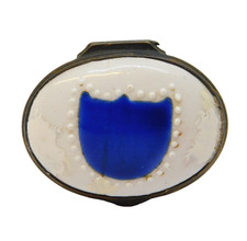 Georgian blue white bilstone - georgian,
