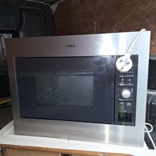 AEG MICROMAT DUO Intergrated Microwave Oven Stainless Steel UNTESTED