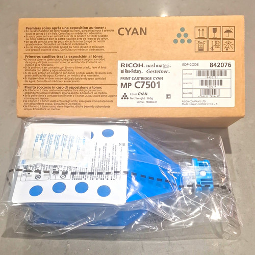Ricoh genuine cyan toner - ricoh,