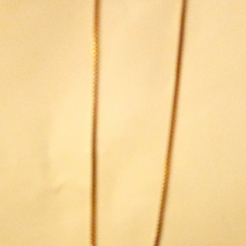 Gold tone snake - chain, necklace