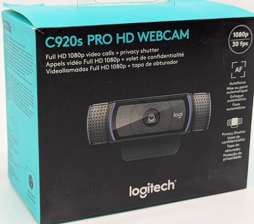 Logitech c920s pro webcam - logitech, hd-webcam