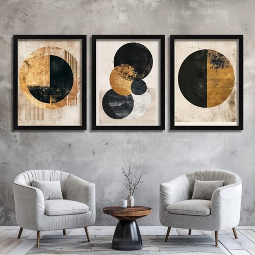 Set abstract art prints - of,
