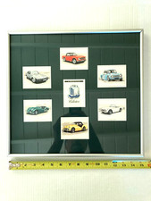 *Vintage Triumph TR Collection Photo/Print in Custom Aluminum Frame *Excellent !