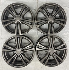Refurbished Audi A3 8V Sline 18” 5x112 Alloy Wheels Genuine 8V0601025BL Grey