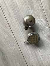 2 vintage bike bells rare push