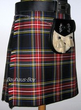 TARTAN KILT BLACK STEWART 6