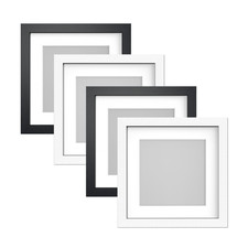 SQUARE PHOTO FRAMES BLACK &