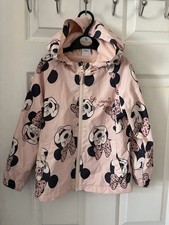 George Girls 5-6 Years Pink Minnie Mouse Raincoat