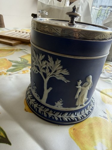 Antique wedgwood dark blue - antique,