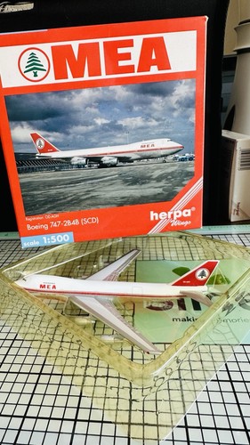 Herpa mea boeing - herpa, 747-2b4b
