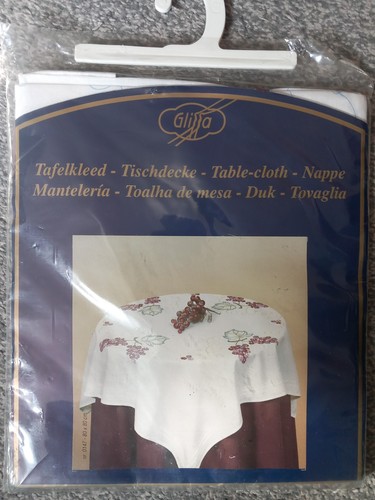 Cross stitch kit table cloth - cross,