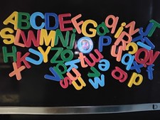 Kids Children Toy Educational Learning Alphabet Letters Geometric Shapes Magnets