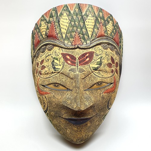 Vintage indonesian topeng - indonesian,