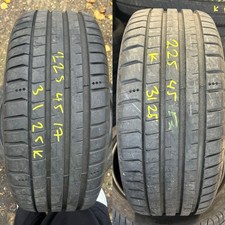 2 x Michelin Pilot Sport 5 225 45 17 94Y XL Tyres 225/45ZR17 7.1mm Pair