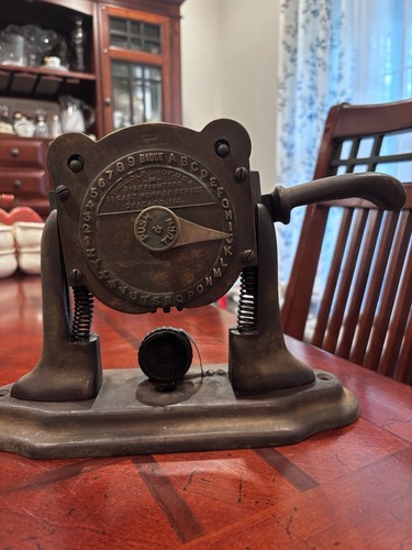Antique 1910 patent rare - patent,