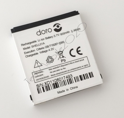 Genuine doro shell01a battery - genuine,