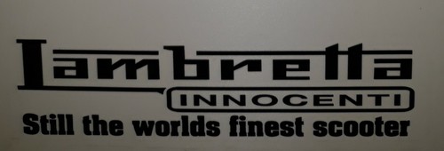 Lambretta innocenti still the