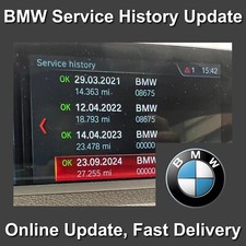 BMW Digital Service History Update (Update iDrive Service History)