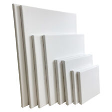 Blank Artist Canvas Art Board Plain Painting Stretched Framed White Large Small