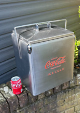 Coca Cola Vintage Retro Stainless Cooler Vw Air Cooled Split screen T2 - Large